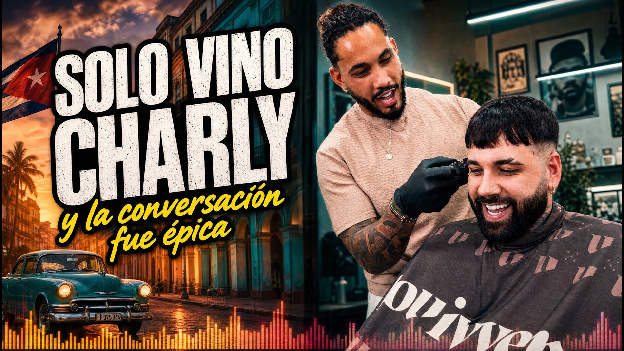 Charly de Charly y Johayron en mi silla — La historia del reparto cubano 👀🇨🇺
