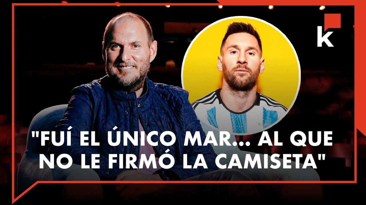 Andrés Parra recuerda el día que actuó junto a Lionel Messi