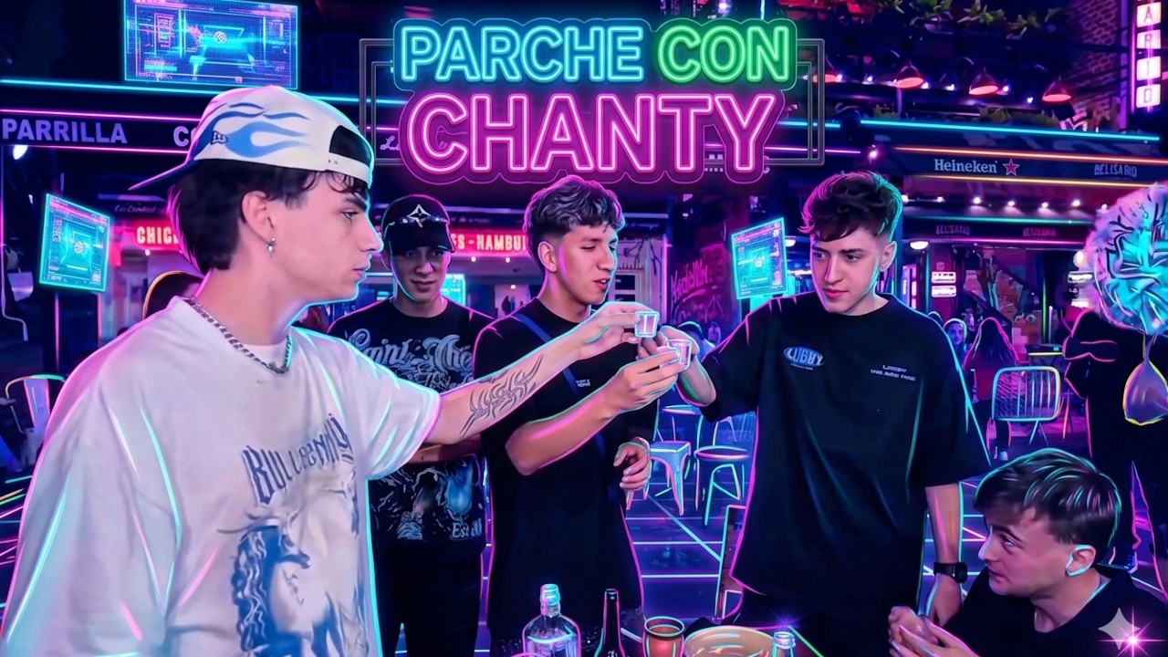 PARCHE CON CHANTY Y REY DE LA CITY