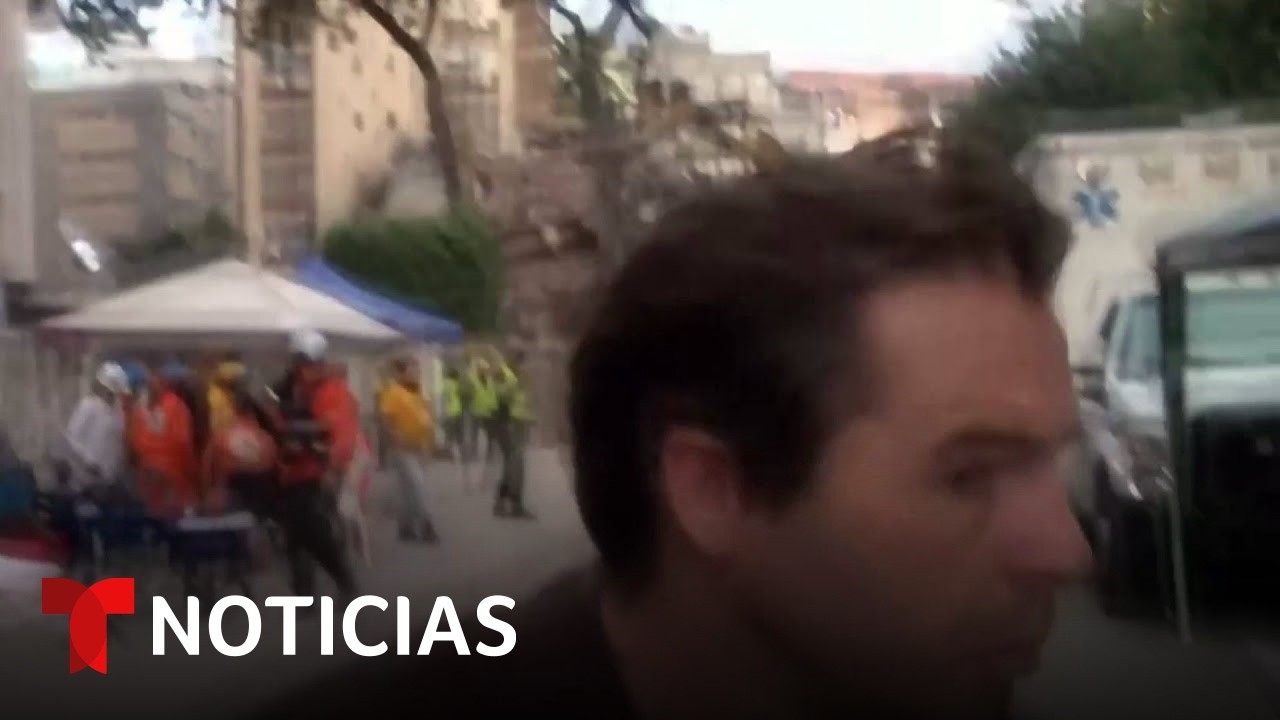 Así sorprendió un nuevo terremoto a Julio Vaqueiro en Venezuela | Noticias Telemundo