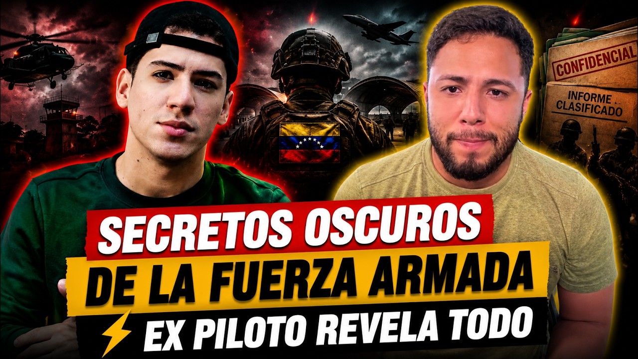 EX PILOTO REVELA LOS SECRETOS MÁS OSCUROS DE LA FUERZA ARMADA