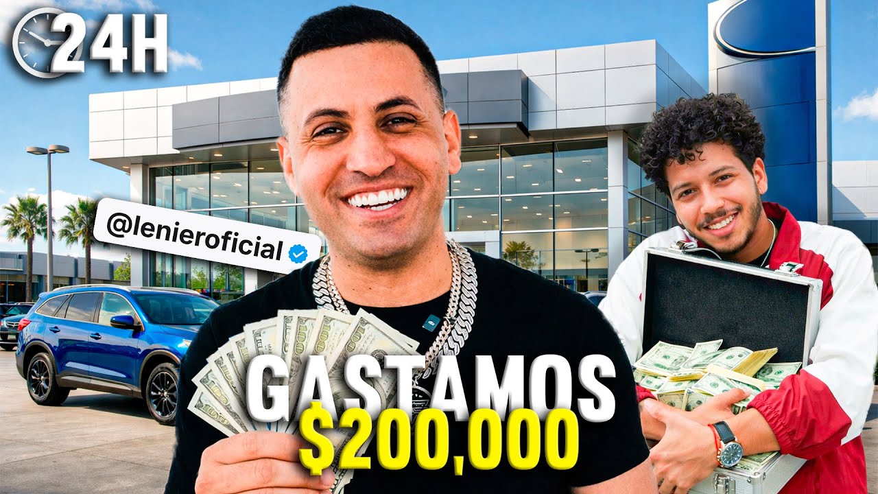 GASTANDO 200K DÓLARES EN 24h JUNTO A LENIER