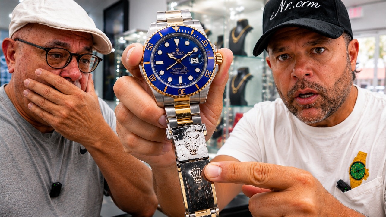 ¡ME AGARRARON DE PENDEJO CON ESTE ROLEX!