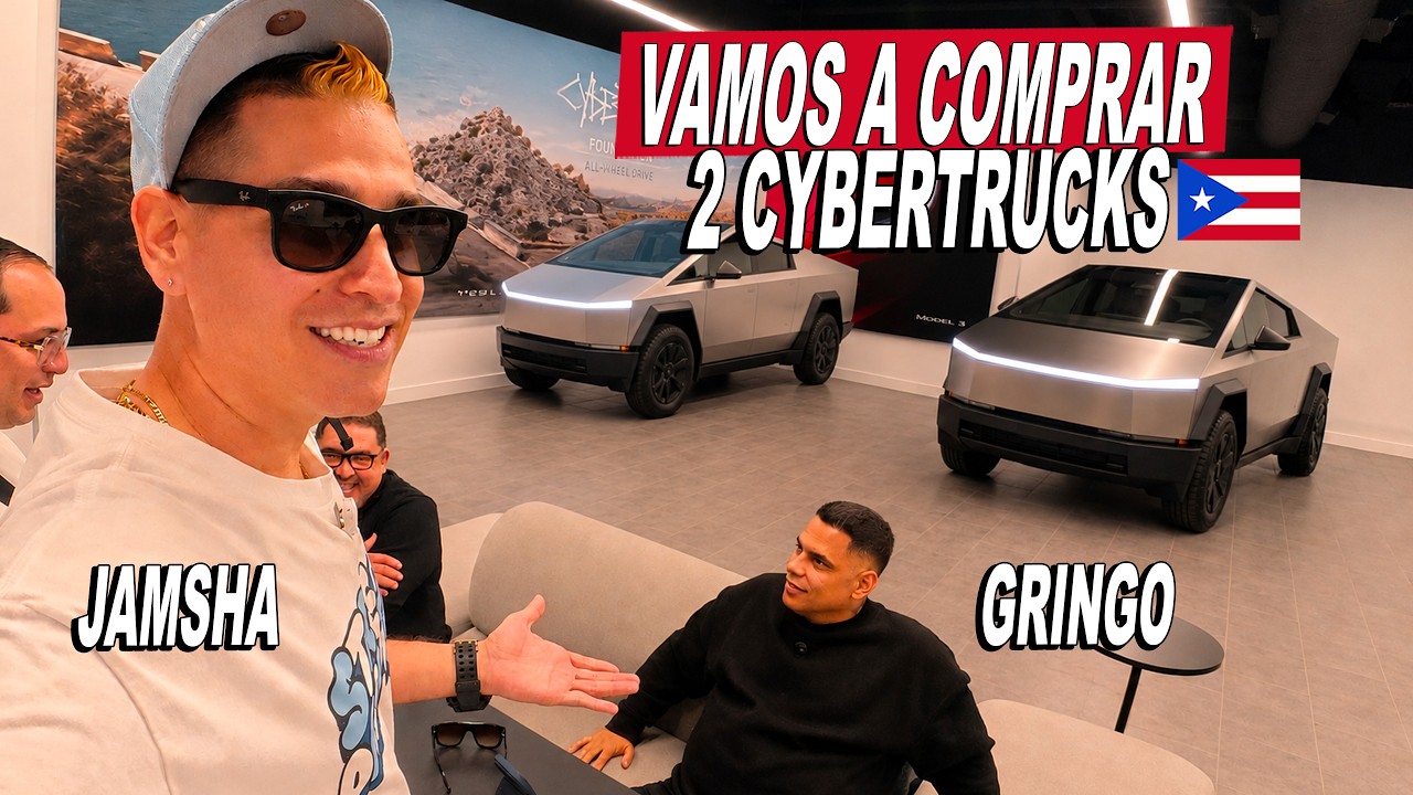 Vamos A Comprar 2 Cybertrucks En Las Oficinas De Tesla Jamsha Y Gringo