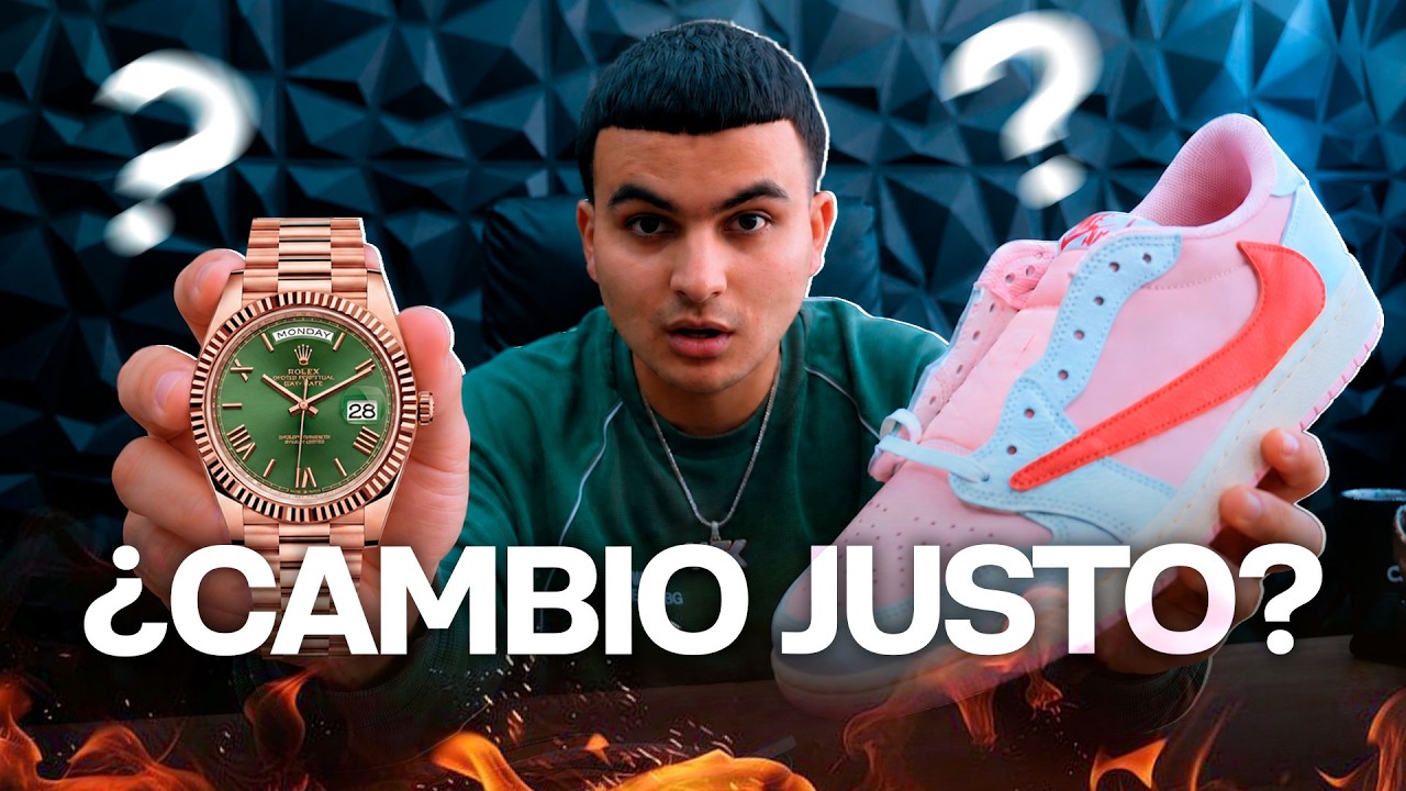 WeGotKicks cambió $45,000 en relojes y Travis Scott por un Rolex