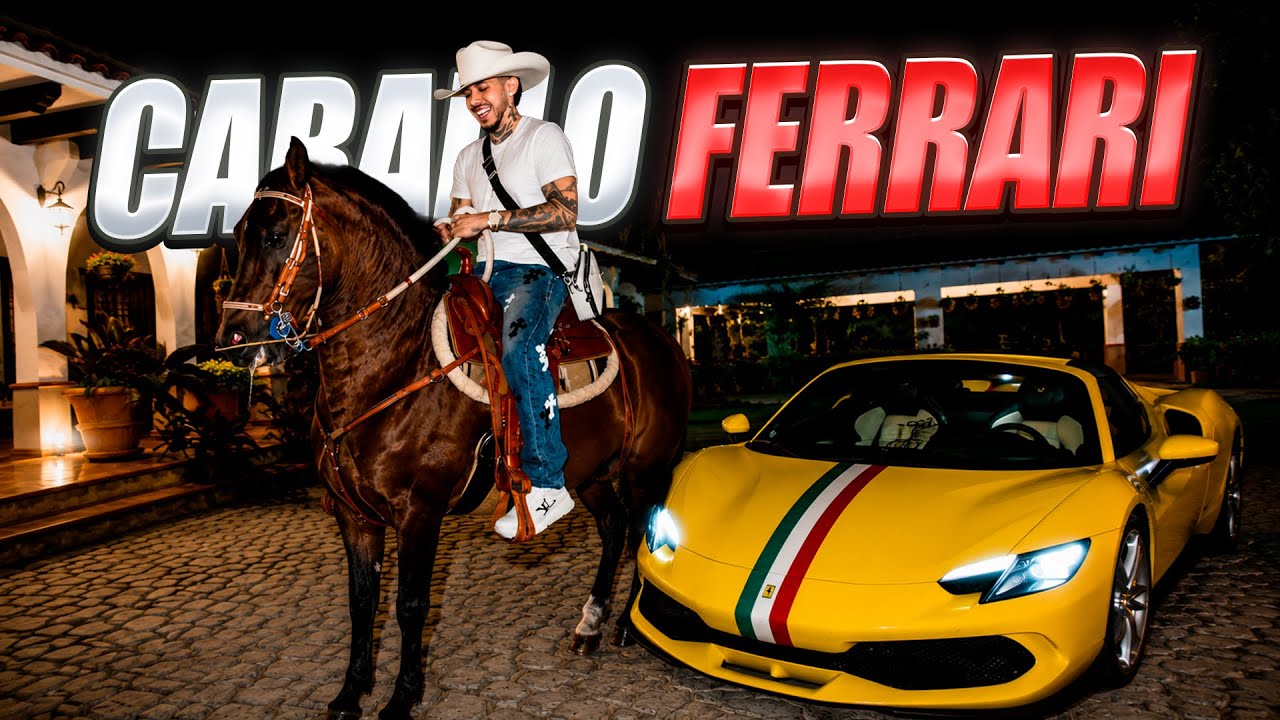 WESTCOL MONTA EL CABALLO FERRARI EN DIRECTO