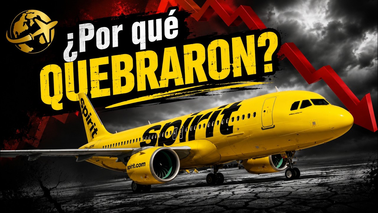 El GRAN ascenso y CAIDA de Spirit Airlines