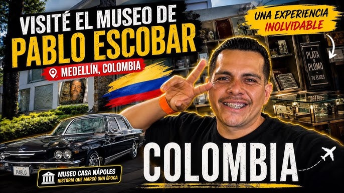 Así es el Museo de PABLO ESCOBAR más grande de Colombia 🇨🇴