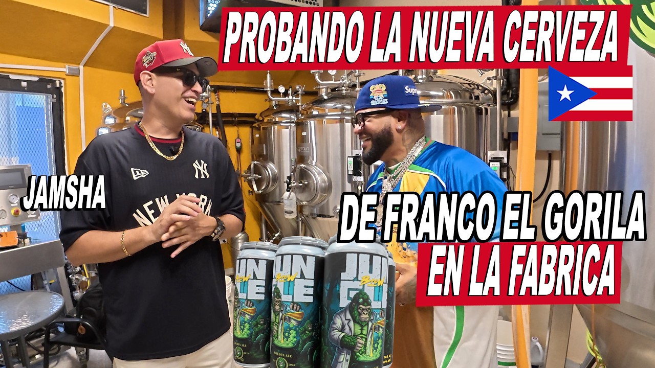 Probando La Cerveza De Franco El Gorila En La Fabrica Con Jamsha – Sabana Grande Puerto Rico