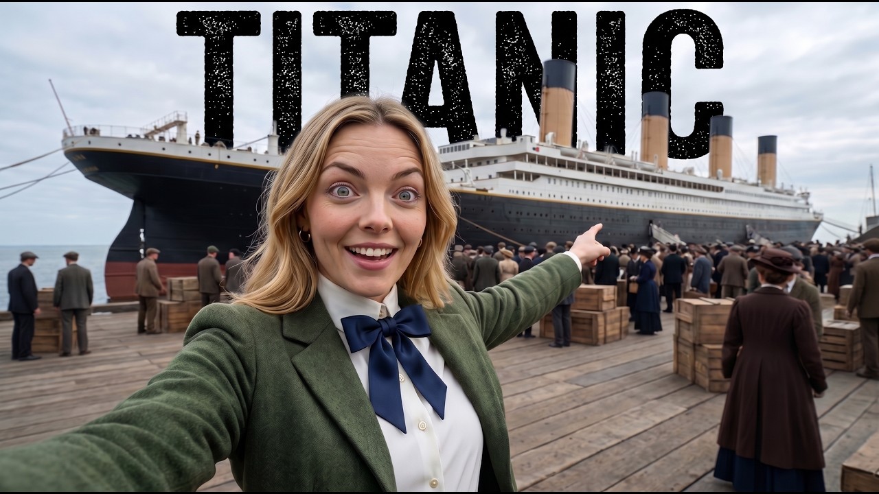 ¡Viajé en el tiempo al Titanic 1912! (Vlog)