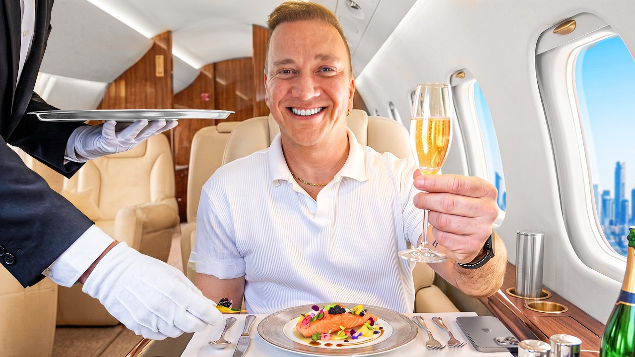VIAJÉ EN JET PRIVADO PARA VER UN PARTIDO DEL MUNDIAL