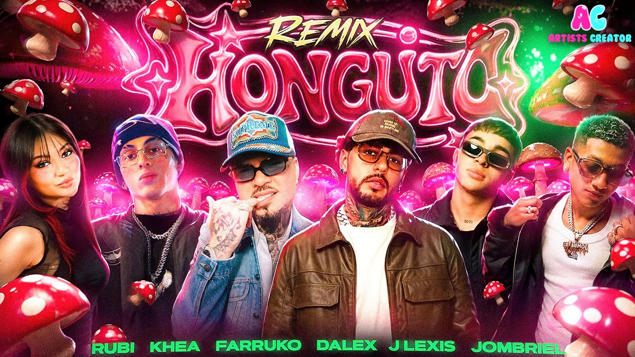  Dalex Ft. Farruko, KHEA, Jombriel, JLexis y Rubí – Honguito (Remix) (Video Oficial)
