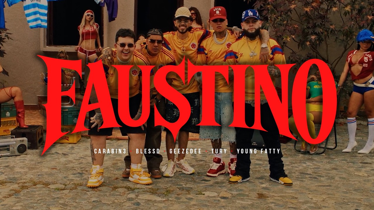  Carabin3 Ft. Blessd, GeezyDee, Tury y YoungFatty – Faustino
